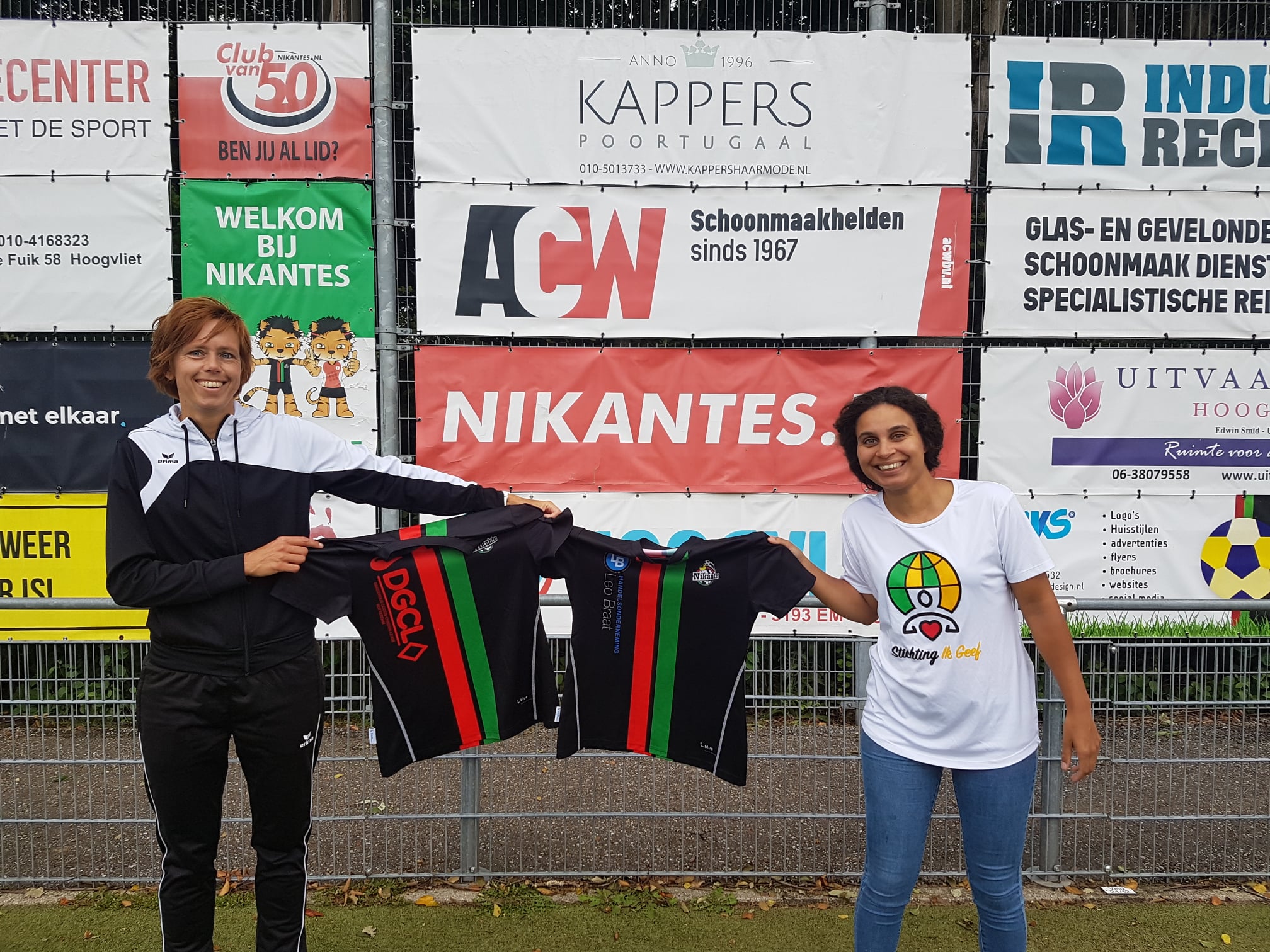 Nikantes doneert shirts aan Stichting Ik Geef